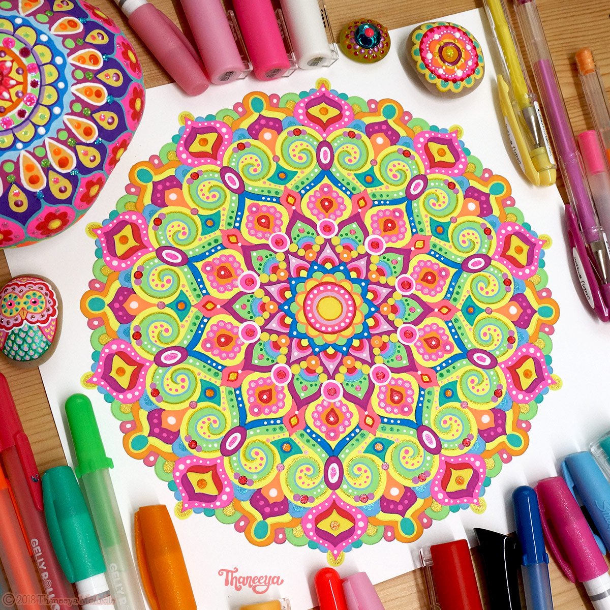 Art Therapy: Mandala Coloring
